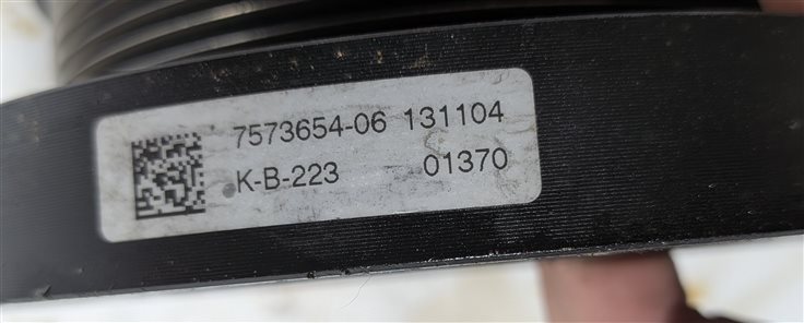 Thumbnail 5: 10-19 BMW 3 4 5 6 7 X SERIES (F10 F15 F25 F30 F32) 3.0L N55 HARMONIC BALANCER