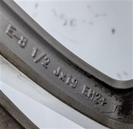 Thumbnail 6: 11-18 BMW X3 X4 (F25 F26) 10 SPOKE (5 TWIN SPOKE) 19x8.5 ///M WHEEL RIM ALUMINUM