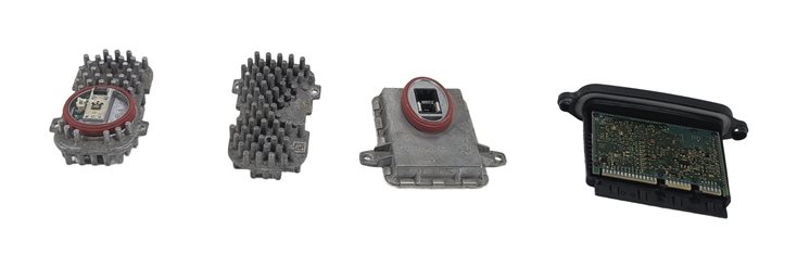 Thumbnail 2: 2011-2014 BMW X3 (F25) XENON HID BALLAST ADAPTIVE DRL CONTROL MODULE SET/4