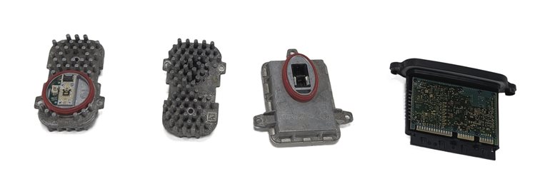 Thumbnail 3: 2011-2014 BMW X3 (F25) XENON HID BALLAST ADAPTIVE DRL CONTROL MODULE SET/4