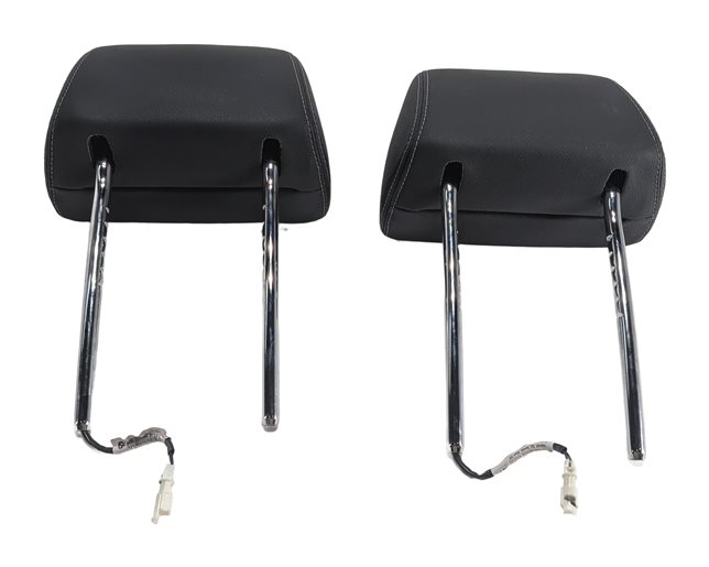 Thumbnail 4: 11-17 BMW X3 (F25) FRONT LEFT & RIGHT COMFORT SEAT HEADREST SET 2 (Black)