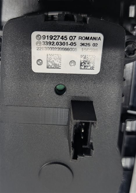 Thumbnail 5: 10-19 BMW 5 6 7 X3 X4 SERIES (F01 F07 F10 F06) HEADLIGHT FOG LIGHT SWITCH