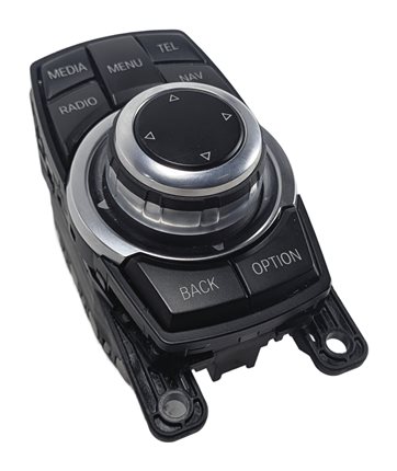 2011-2015 BMW X3 (F25) CENTER CONSOLE iDRIVE MEDIA CONTROL KNOB DIAL SWITCH