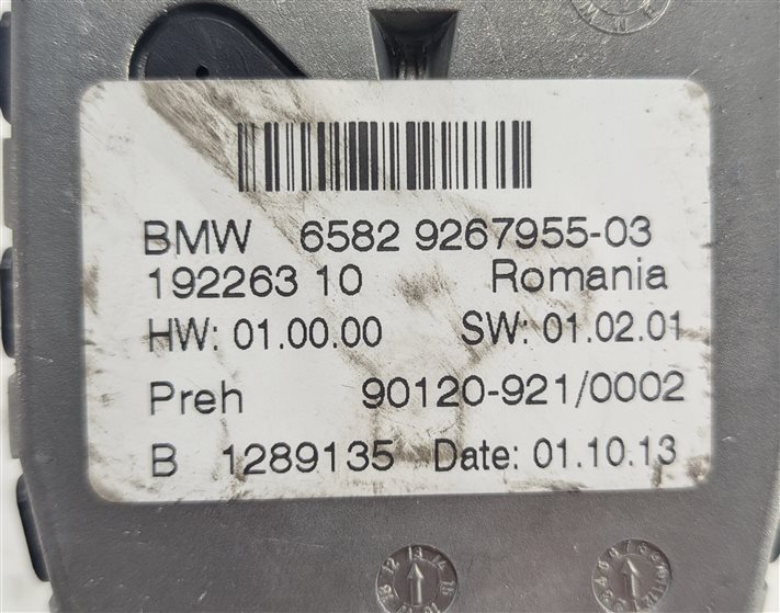 Thumbnail 5: 2011-2015 BMW X3 (F25) CENTER CONSOLE iDRIVE MEDIA CONTROL KNOB DIAL SWITCH
