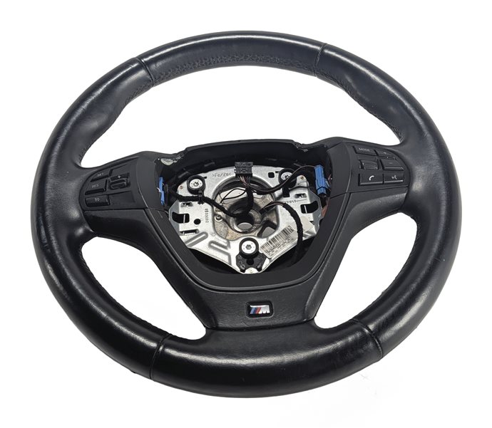 Thumbnail 2: 11-18 BMW X3 X4 F25 F26 M SPORT LEATHER HEATED STEERING WHEEL w/PADDLES (Black)