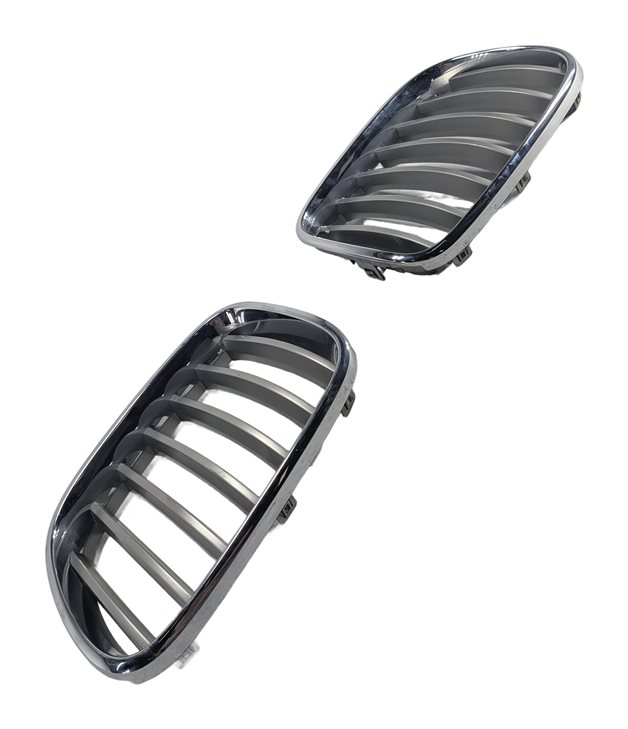 2013-2017 BMW X3 (F25) FRONT LEFT & RIGHT HOOD VENT TRIM GRILLE SET/2