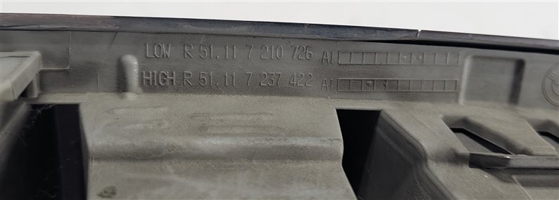 Thumbnail 10: 2013-2017 BMW X3 (F25) FRONT LEFT & RIGHT HOOD VENT TRIM GRILLE SET/2