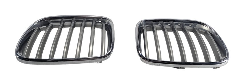 Thumbnail 3: 2013-2017 BMW X3 (F25) FRONT LEFT & RIGHT HOOD VENT TRIM GRILLE SET/2