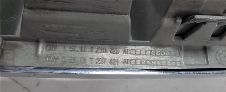 Thumbnail 6: 2013-2017 BMW X3 (F25) FRONT LEFT & RIGHT HOOD VENT TRIM GRILLE SET/2