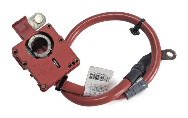 Thumbnail 3: 2014 BMW X3 (F25) 3.0L POSITIVE PLUS BATTERY CABLE w/ SAFETY TERMINAL