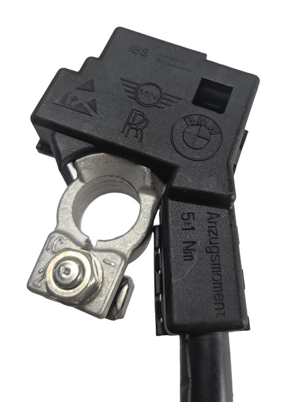 Thumbnail 4: 2014 BMW X3 (F25) 3.0L NEGATIVE GROUND BATTERY CABLE w/ IBS INTELLIGENT SENSOR