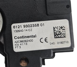Thumbnail 5: 2014 BMW X3 (F25) 3.0L NEGATIVE GROUND BATTERY CABLE w/ IBS INTELLIGENT SENSOR