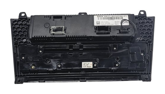 11-14 BMW X3 (F25) FRONT HEATER A/C TEMPERATURE CLIMATE w/ RADIO CONTROL & TRIM
