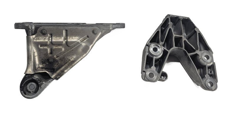 Thumbnail 4: 2014 BMW X3 (F25) 3.0L (N55) ENGINE LEFT/RIGHT MOTOR MOUNT BRACKET SET/2