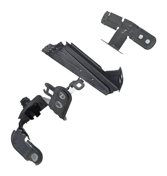 2014 BMW X3 (F25) FRONT LEFT DRIVER FENDER SUPPORT MOUNTING BRACKET SET/3