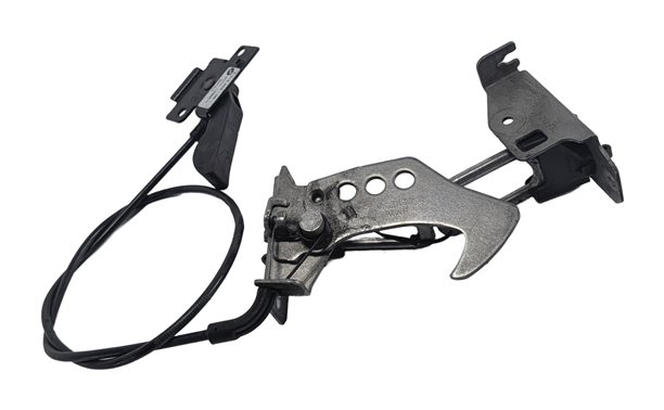 2014 BMW X3 (F25) FRONT HOOD LID SAFETY CATCH LOCK LATCH STRIKER SET/2 w/CABLE