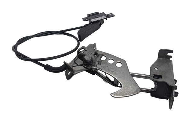 Thumbnail 2: 2014 BMW X3 (F25) FRONT HOOD LID SAFETY CATCH LOCK LATCH STRIKER SET/2 w/CABLE