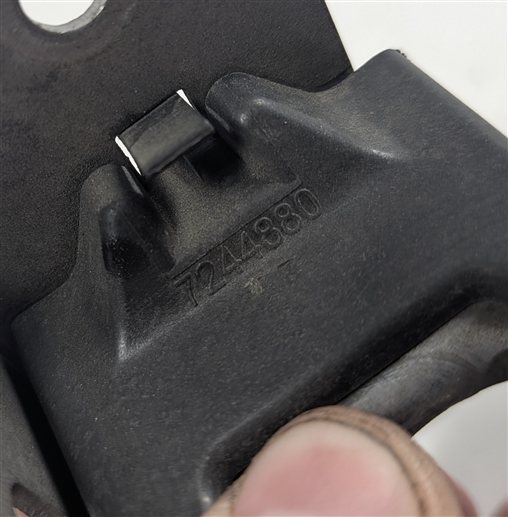 Thumbnail 8: 2014 BMW X3 (F25) FRONT HOOD LID SAFETY CATCH LOCK LATCH STRIKER SET/2 w/CABLE