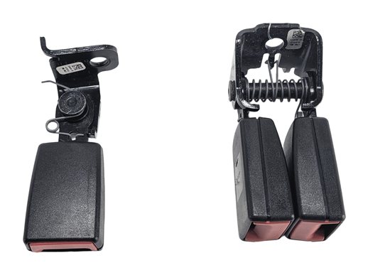 Thumbnail 3: 2014 BMW X3 (F25) REAR LEFT CENTER RIGHT SEAT SEATBELT BUCKLE SET/2 (Black)