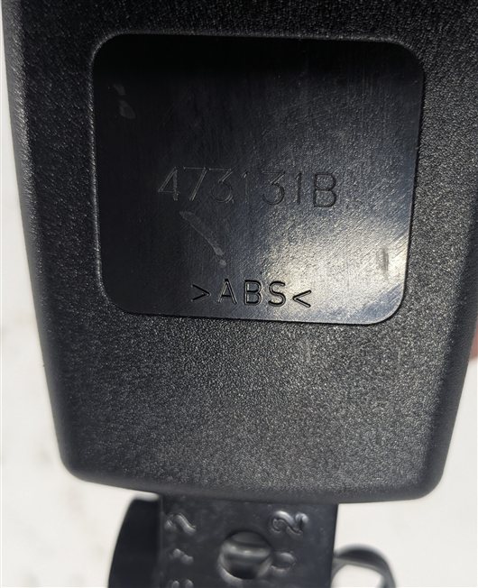 Thumbnail 8: 2014 BMW X3 (F25) REAR LEFT CENTER RIGHT SEAT SEATBELT BUCKLE SET/2 (Black)
