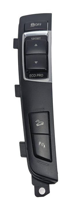 Thumbnail 3: 2014 BMW X3 (F25) CENTER CONSOLE DSC OFF SPORT ECO PRO PDC SWITCH PANEL