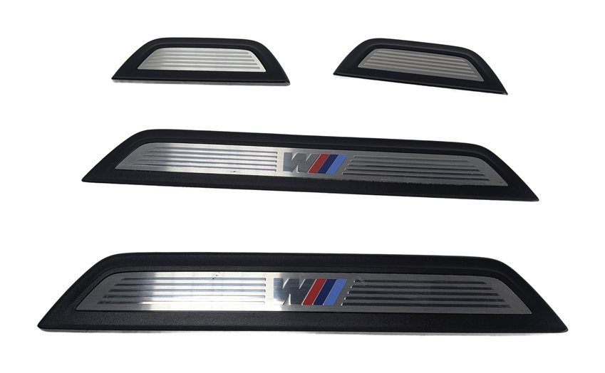 Thumbnail 3: 2014 BMW X3 (F25) FRONT REAR LEFT RIGHT DOOR SILL SCUFF PLATE SET/4 M SPORT