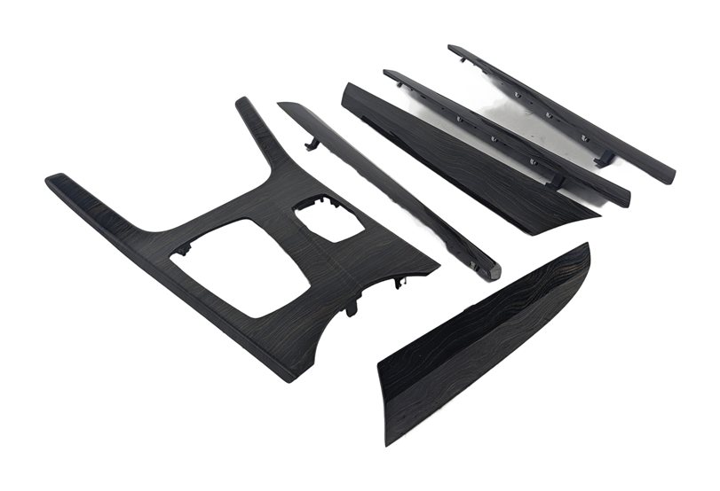2014 BMW X3 (F25) INTERIOR DASH DOOR CENTER CONSOLE TRIM SET/6 (Fineline Wave)
