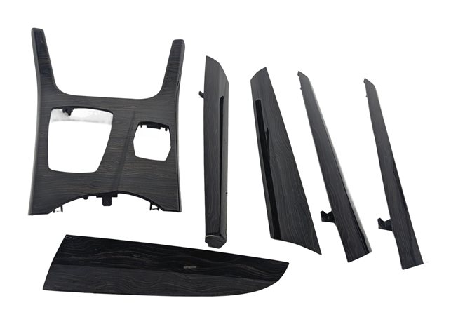 Thumbnail 2: 2014 BMW X3 (F25) INTERIOR DASH DOOR CENTER CONSOLE TRIM SET/6 (Fineline Wave)