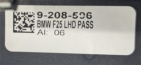 Thumbnail 5: 2014 BMW X3 (F25) INTERIOR DASH DOOR CENTER CONSOLE TRIM SET/6 (Fineline Wave)