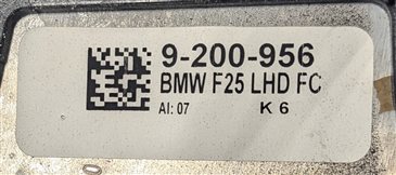Thumbnail 6: 2014 BMW X3 (F25) INTERIOR DASH DOOR CENTER CONSOLE TRIM SET/6 (Fineline Wave)