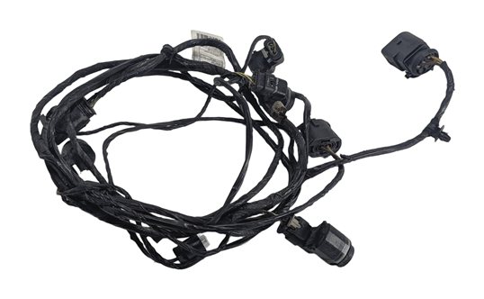 Thumbnail 2: 2014 BMW X3 (F25) FRONT PARK ASSIST PDC DISTANCE SENSORS w/HARNESS (Grey)