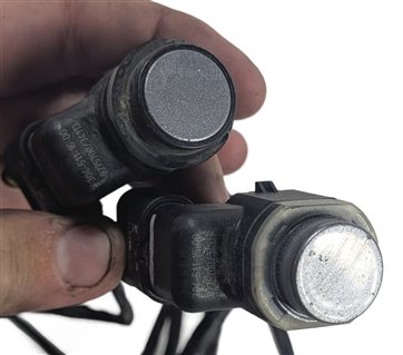 Thumbnail 4: 2014 BMW X3 (F25) FRONT PARK ASSIST PDC DISTANCE SENSORS w/HARNESS (Grey)