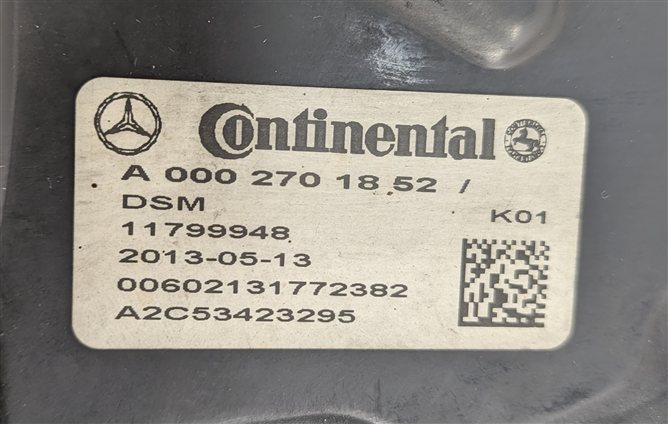 Thumbnail 8: 2013 MERCEDES GL450 (X166) 722.9 TRANSMISSION CONTROL MODULE TCM ISM