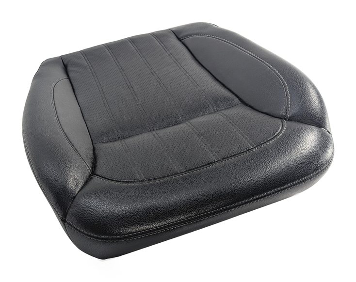 2013 MERCEDES GL450 (X166) FRONT LEFT DRIVER SEAT BOTTOM CUSHION HEATED (Black)