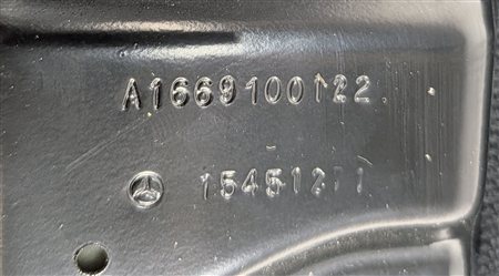 Thumbnail 10: 2013 MERCEDES GL450 (X166) FRONT LEFT DRIVER SEAT BOTTOM CUSHION HEATED (Black)