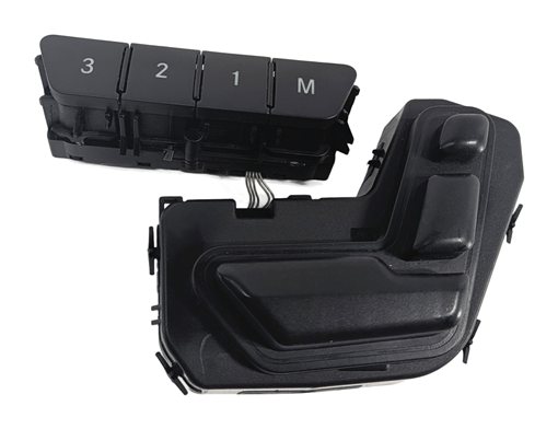 Thumbnail 2: 2013 MERCEDES GL450 (X166) FRONT RIGHT PASSENGER SEAT ADJUST SWITCH w/MEMORY