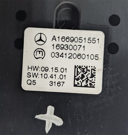 Thumbnail 8: 2013 MERCEDES GL450 (X166) HILL DESCENT RIDE HEIGHT CONTROL SWITCH PANEL