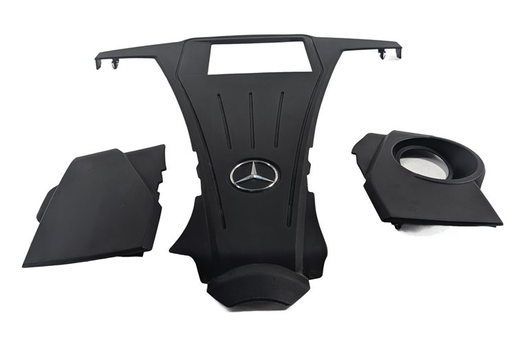 Thumbnail 2: 11-20 MERCEDES CL E GL ML S CLASS (W166 X166 C216) 4.6L ENGINE COVER TRIM SET 3