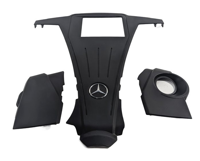 Thumbnail 3: 11-20 MERCEDES CL E GL ML S CLASS (W166 X166 C216) 4.6L ENGINE COVER TRIM SET 3