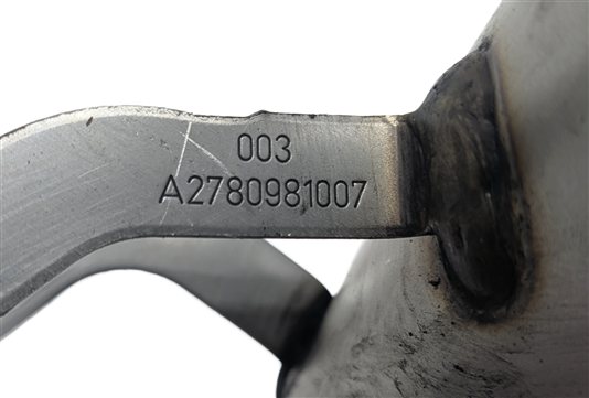 Thumbnail 5: 2013 MERCEDES GL450 (X166) 4.6L (278.928) ENGINE CHARGE AIR INTAKE PIPE SET/2