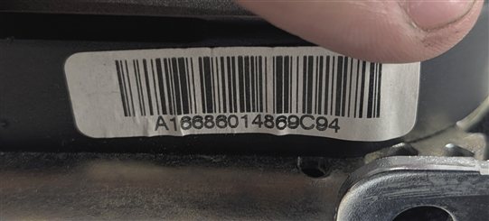 Thumbnail 7: 2013 MERCEDES GL450 (X166) REAR RIGHT 2ND ROW SEAT SEATBELT RETRACTOR (Black)