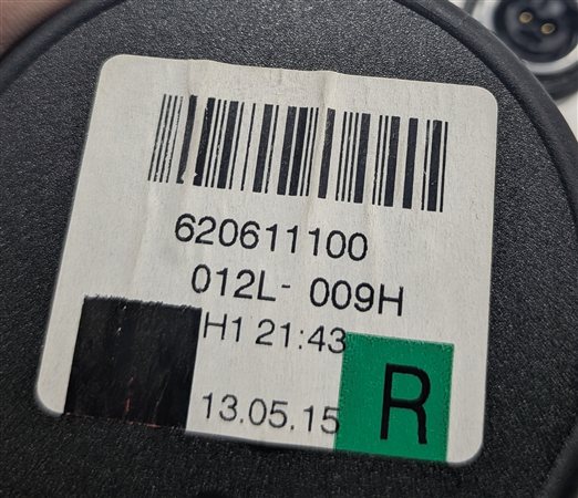 Thumbnail 8: 2013 MERCEDES GL450 (X166) REAR RIGHT 2ND ROW SEAT SEATBELT RETRACTOR (Black)