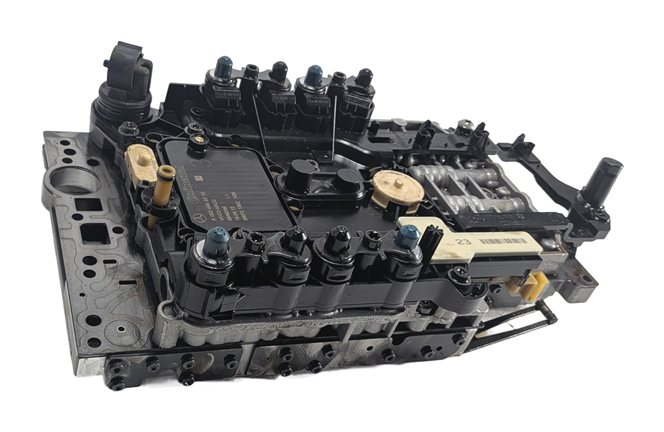13 MERCEDES GL ML W166 X166 722.9 AUTO TRANSMISSION VALVE BODY w/CONDUCTOR PLATE