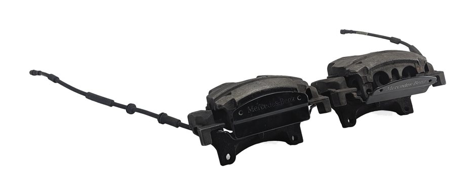 Thumbnail 2: 2013-2019 MERCEDES GL GLE GLS ML CLASS (W166 X166) FRONT BRAKE CALIPER SET/2