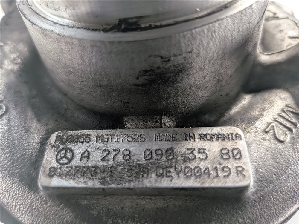 Thumbnail 7: 11-20 MERCEDES E GL ML S SL CLS C216 W212 W166 W222 X166 4.6L LEFT TURBOCHARGER