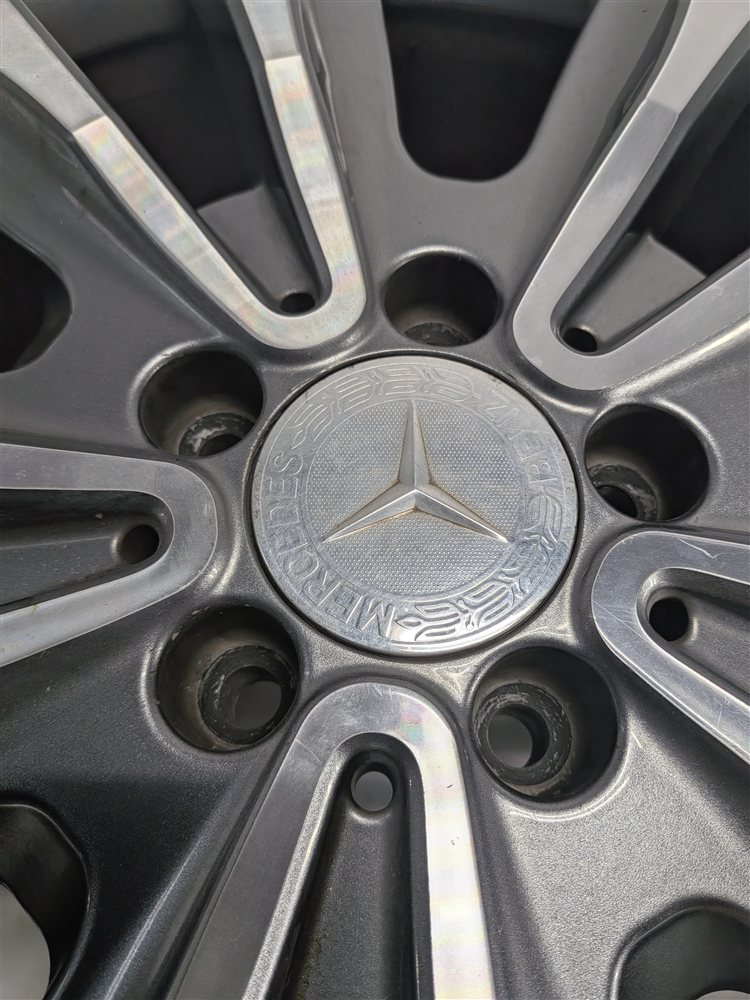 Thumbnail 4: 2013-2016 MERCEDES GL350 GL450 (X166) 20x8.5 ALUMINUM ALLOY 10-SPOKE WHEEL RIM