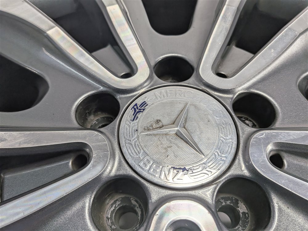 Thumbnail 3: 2013-2016 MERCEDES GL350 GL450 (X166) 20x8.5 ALUMINUM ALLOY 10-SPOKE WHEEL RIM