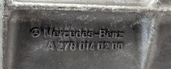 Thumbnail 8: 2012-2020 MERCEDES E550 GL450 GL550 ML550 SL550 CLS550 4.6L V8 UPPER OIL PAN