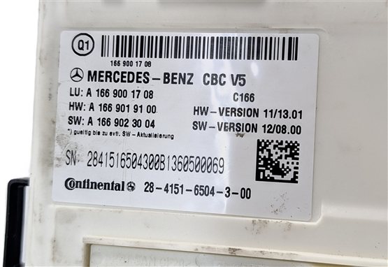 Thumbnail 8: 13 MERCEDES GL350 GL450 GL550 ML350 (W166 X166) FRONT SIGNAL ACQUISITION MODULE