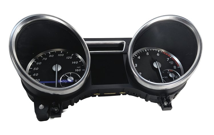 Thumbnail 3: 13 MERCEDES GL450 GL550 ML350 ML550 (W166 X166) SPEEDOMETER GAUGE CLUSTER (180k)